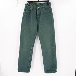 Levi's Green Straight Leg Jeans